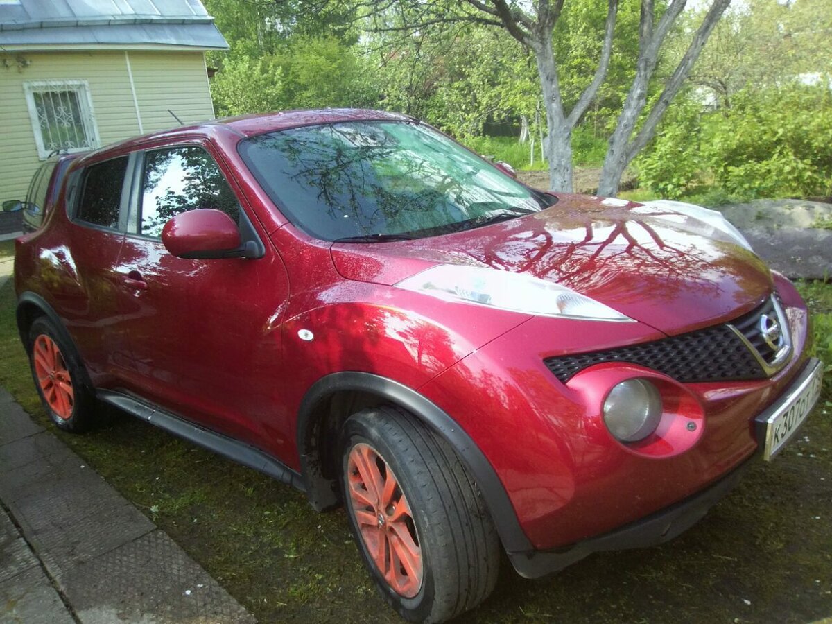 Ниссан красный фото Купить б/у Nissan Juke I 1.6 CVT (117 л.с.) бензин вариатор в Санкт-Петербурге: 