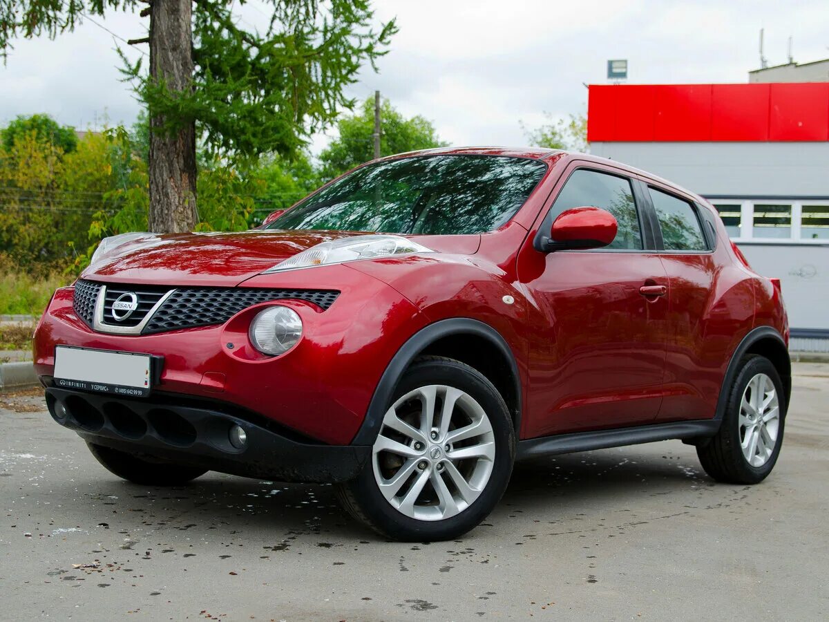 Ниссан красный фото Купить б/у Nissan Juke I 1.6 CVT (117 л.с.) бензин вариатор в Нижнем Новгороде: 