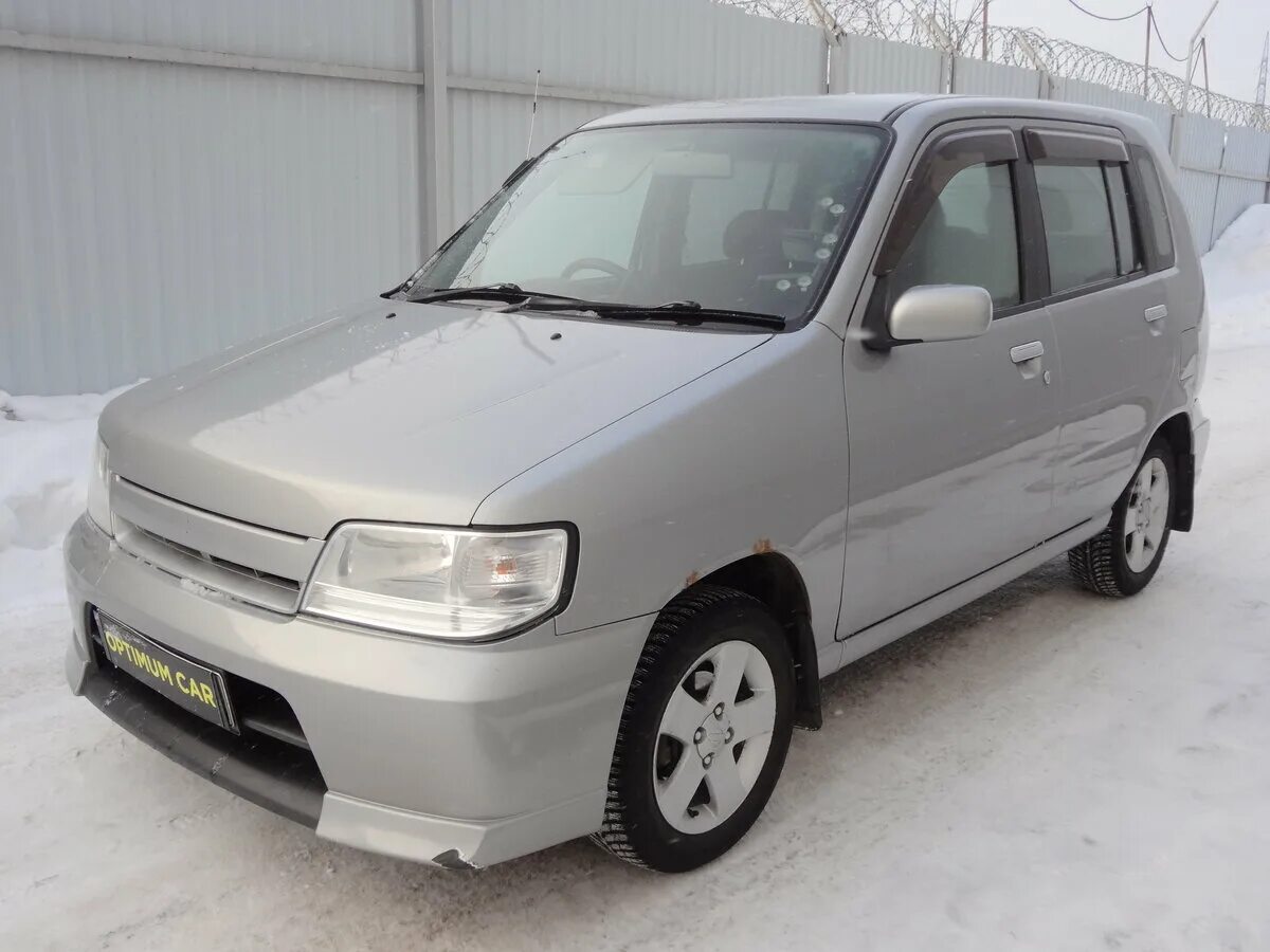 Ниссан куб 2000 фото Купить б/у Nissan Cube I (Z10) 1.4 AT (85 л.с.) бензин автомат в Москве: серебри