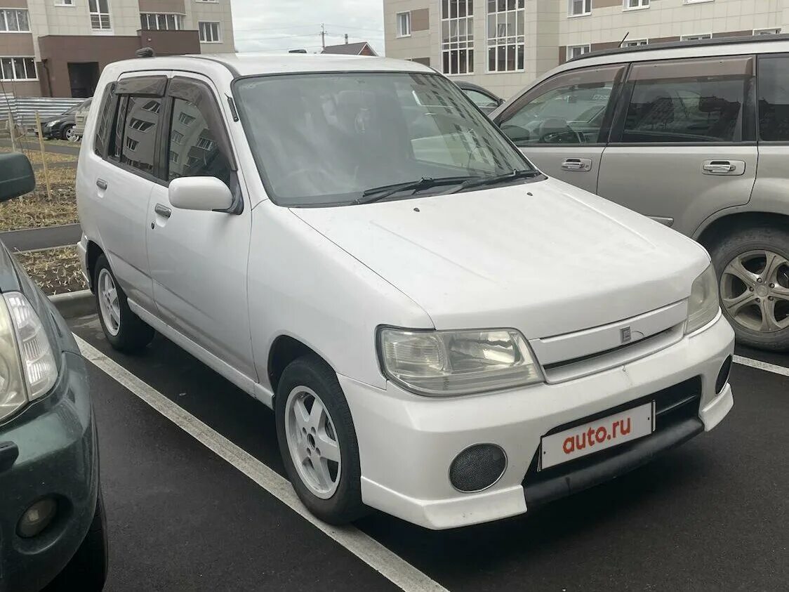 Ниссан куб 2000 года фото Купить б/у Nissan Cube I (Z10) 1.3 CVT (82 л.с.) бензин вариатор в Бердске: белы