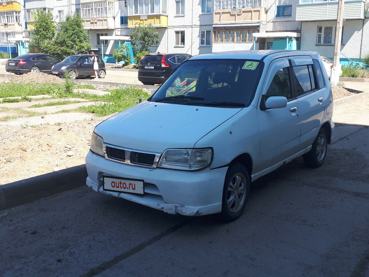 Ниссан куб 2000 года фото Купить б/у Nissan Cube I Рестайлинг (Z10) 1.4 CVT (85 л.с.) бензин вариатор в Ле