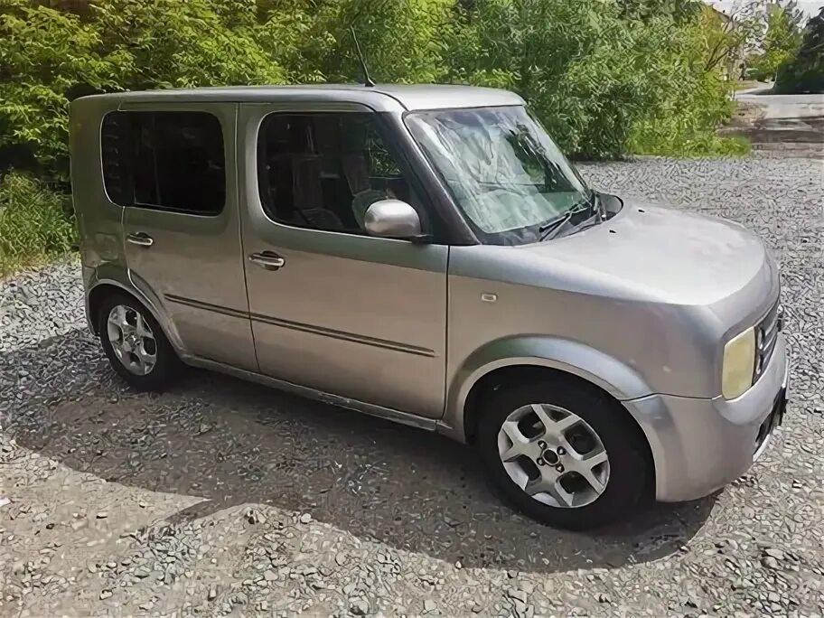 Ниссан куб 2002 фото Купить б/у Nissan Cube II (Z11) 1.4 AT (98 л.с.) бензин автомат в Ачинске: сереб