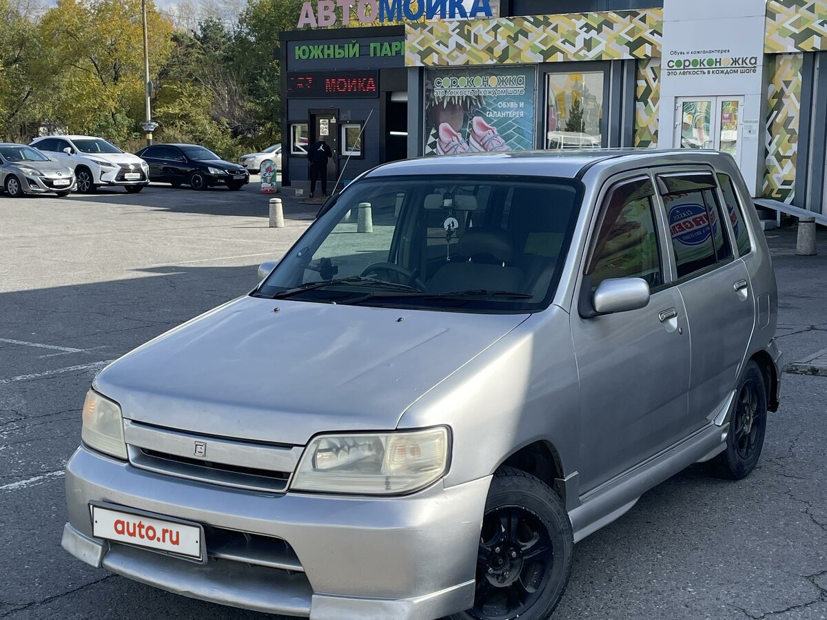 Ниссан куб 2002 фото Купить б/у Nissan Cube I Рестайлинг (Z10) 1.4 AT (85 л.с.) бензин автомат в Хаба