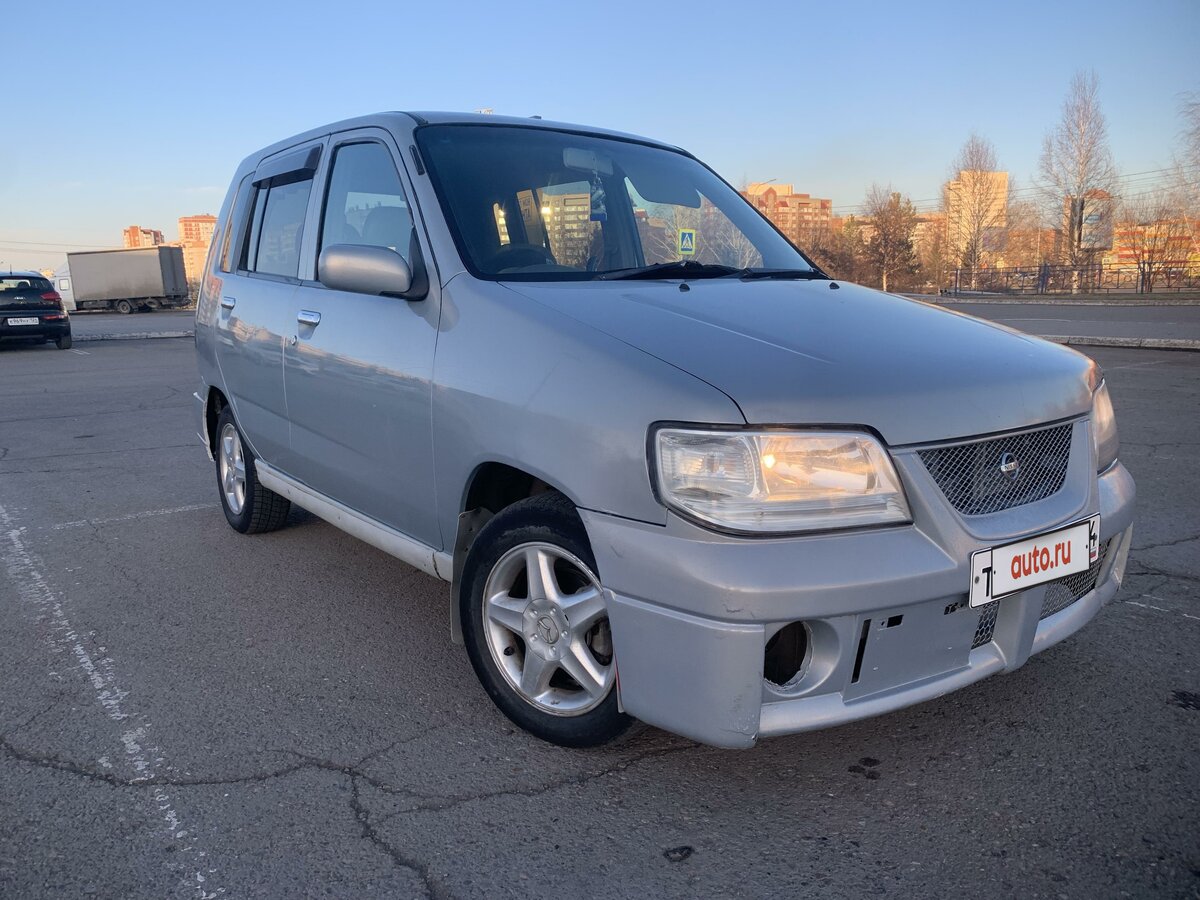 Ниссан куб 2002 года фото Купить б/у Nissan Cube I Рестайлинг (Z10) 1.4 AT (85 л.с.) бензин автомат в Крас