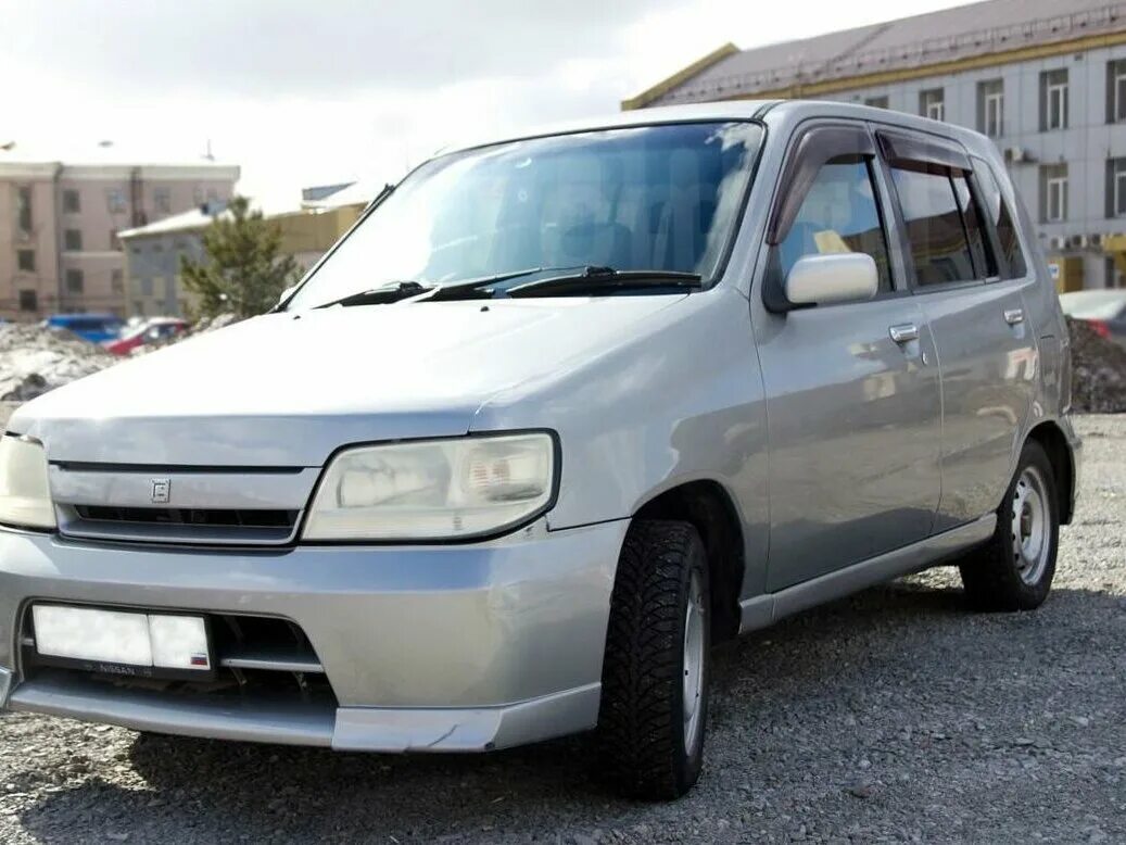 Ниссан куб 2002 года фото Купить б/у Nissan Cube I (Z10) 1.3 AT (82 л.с.) бензин автомат в Кемерове: серый