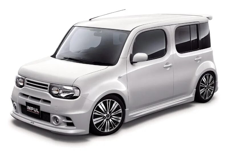 Ниссан куб фото Внешний тюнинг Nissan Cube (Z12) от Impul
