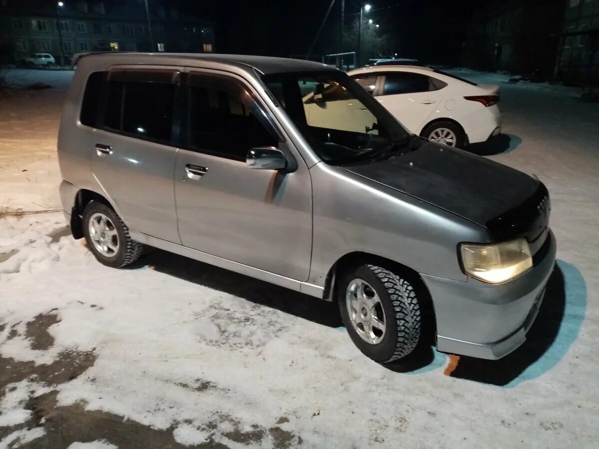 Ниссан куб фото 2001 Купить б/у Nissan Cube I Рестайлинг (Z10) 1.4 AT (85 л.с.) бензин автомат в Ужур