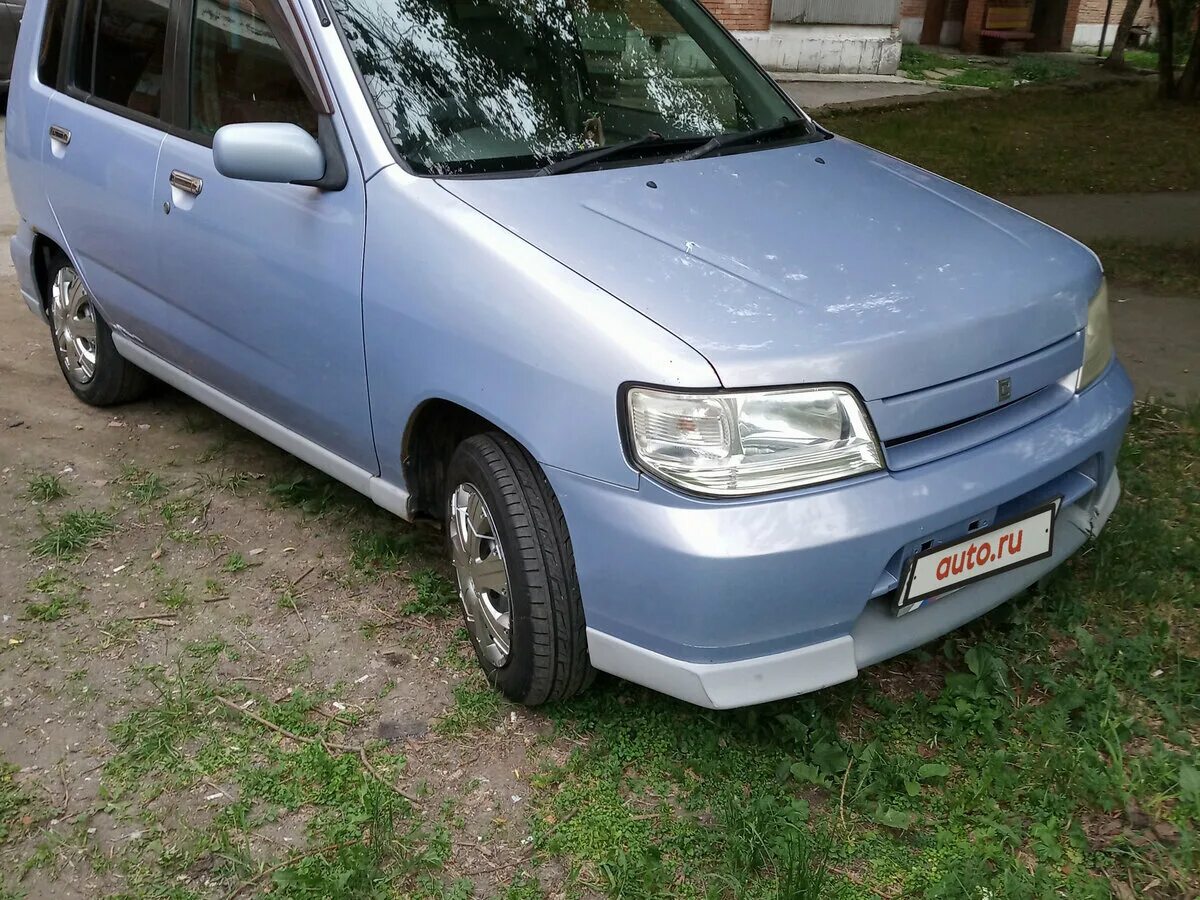 Ниссан куб фото 2001 Купить б/у Nissan Cube I (Z10) 1.3 AT (82 л.с.) бензин автомат в Лесном: голубой