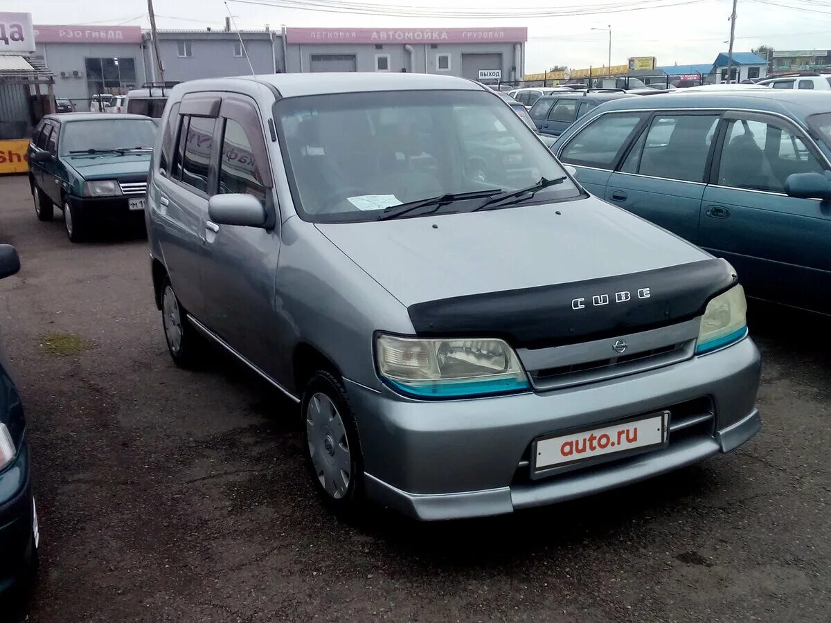 Ниссан куб фото 2001 Купить б/у Nissan Cube I (Z10) 1.4 AT (85 л.с.) бензин автомат в Красноярске: се