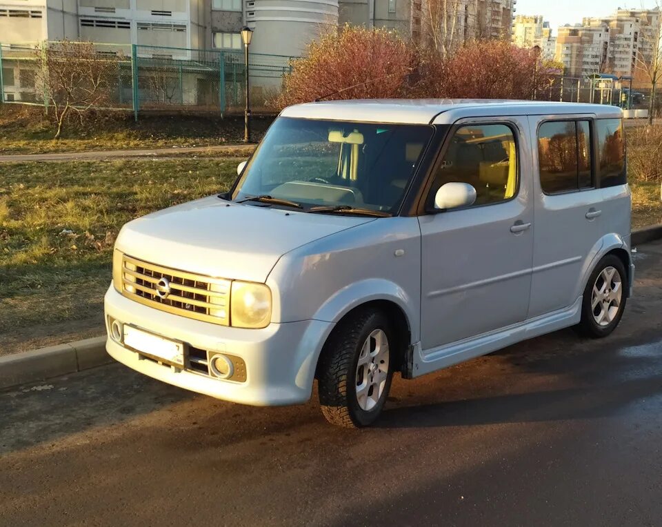 Ниссан куб фото Очередные изыски. Дворники) - Nissan Cube II, 1,4 л, 2003 года аксессуары DRIVE2