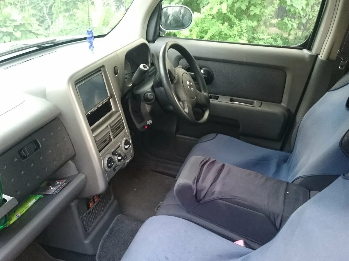 Ниссан куб фото салона Купить б/у Nissan Cube II (Z11) Cubic 1.4 CVT (98 л.с.) бензин вариатор в Москве