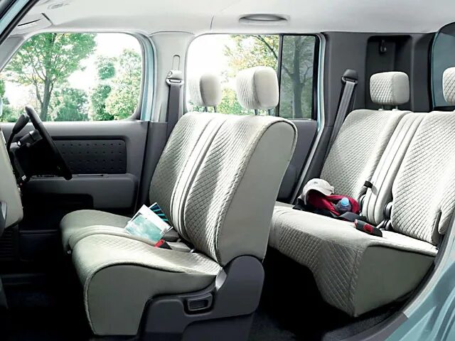 Ниссан куб фото салона Технические характеристики Nissan Cube 1.4 (98Hp) AT 2002 - н.в.