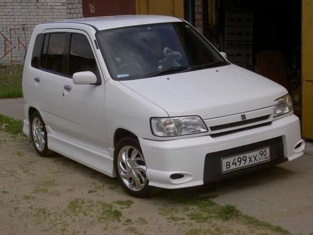 Ниссан куб фото z10 Установка обвеса - Nissan Cube I, 1,3 л, 1999 года тюнинг DRIVE2