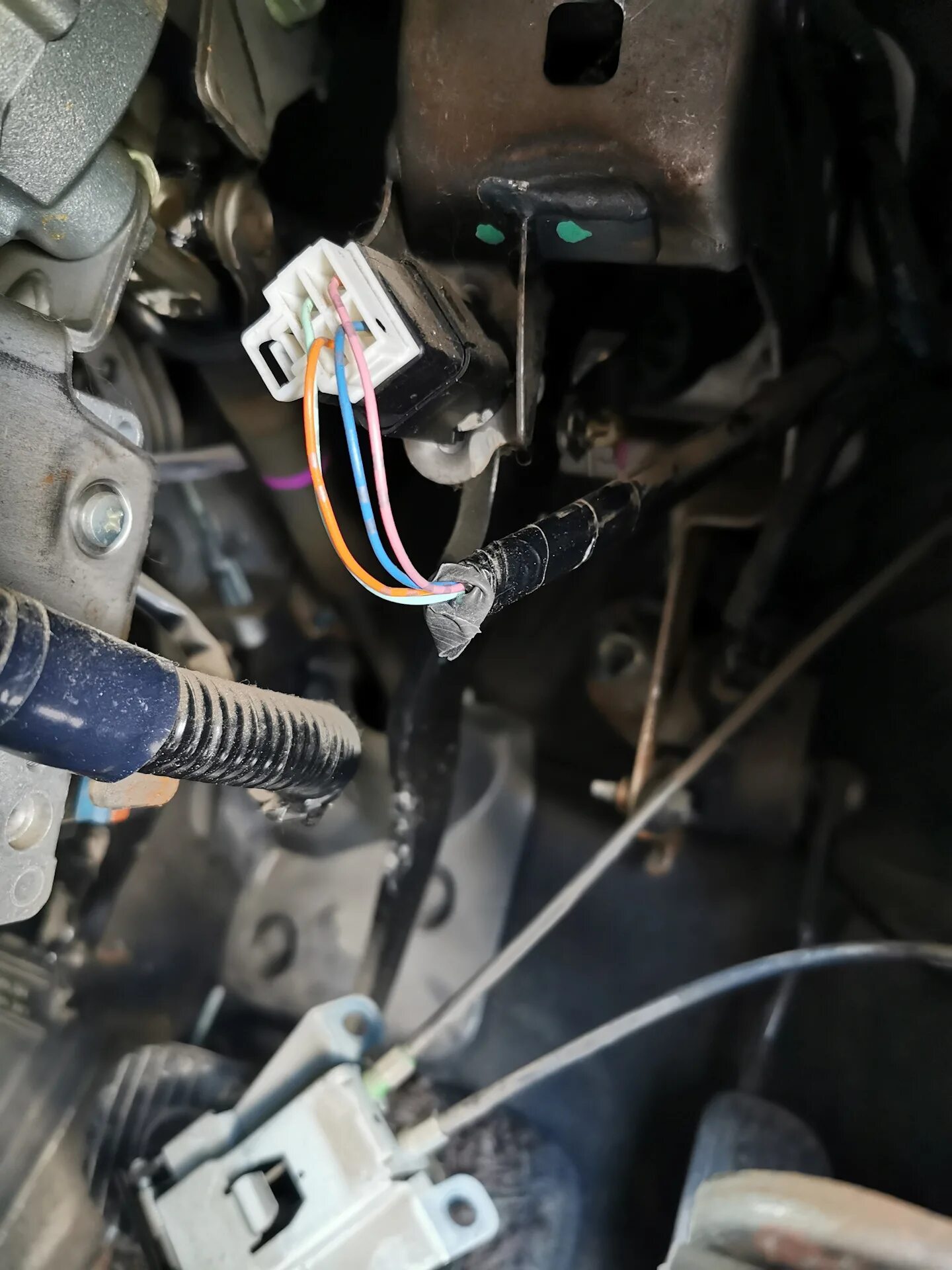 Ниссан куб точки подключения Особенности установки сигнализации на куба - Nissan Cube III, 1,5 л, 2008 года э