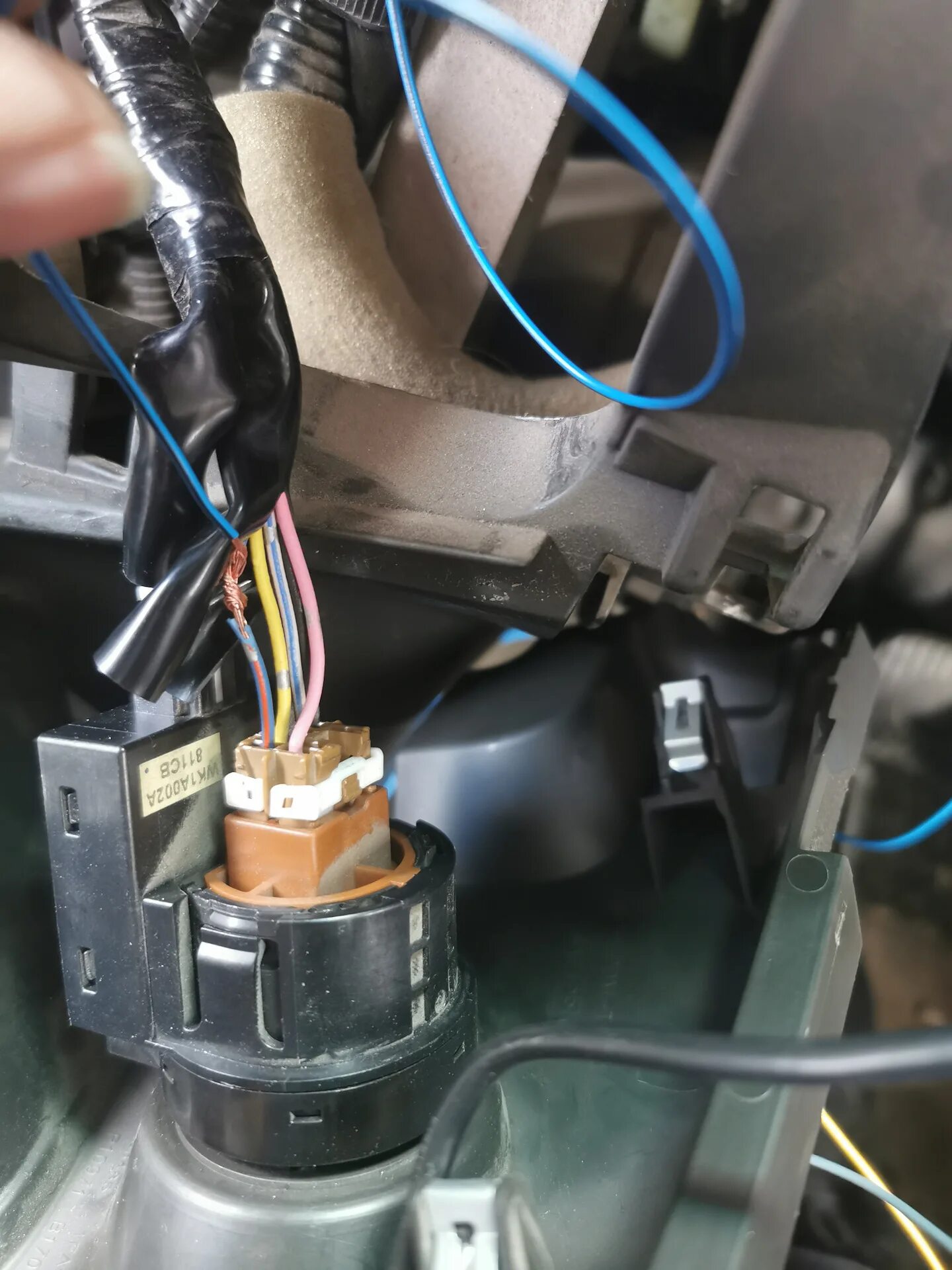 Ниссан куб точки подключения Особенности установки сигнализации на куба - Nissan Cube III, 1,5 л, 2008 года э