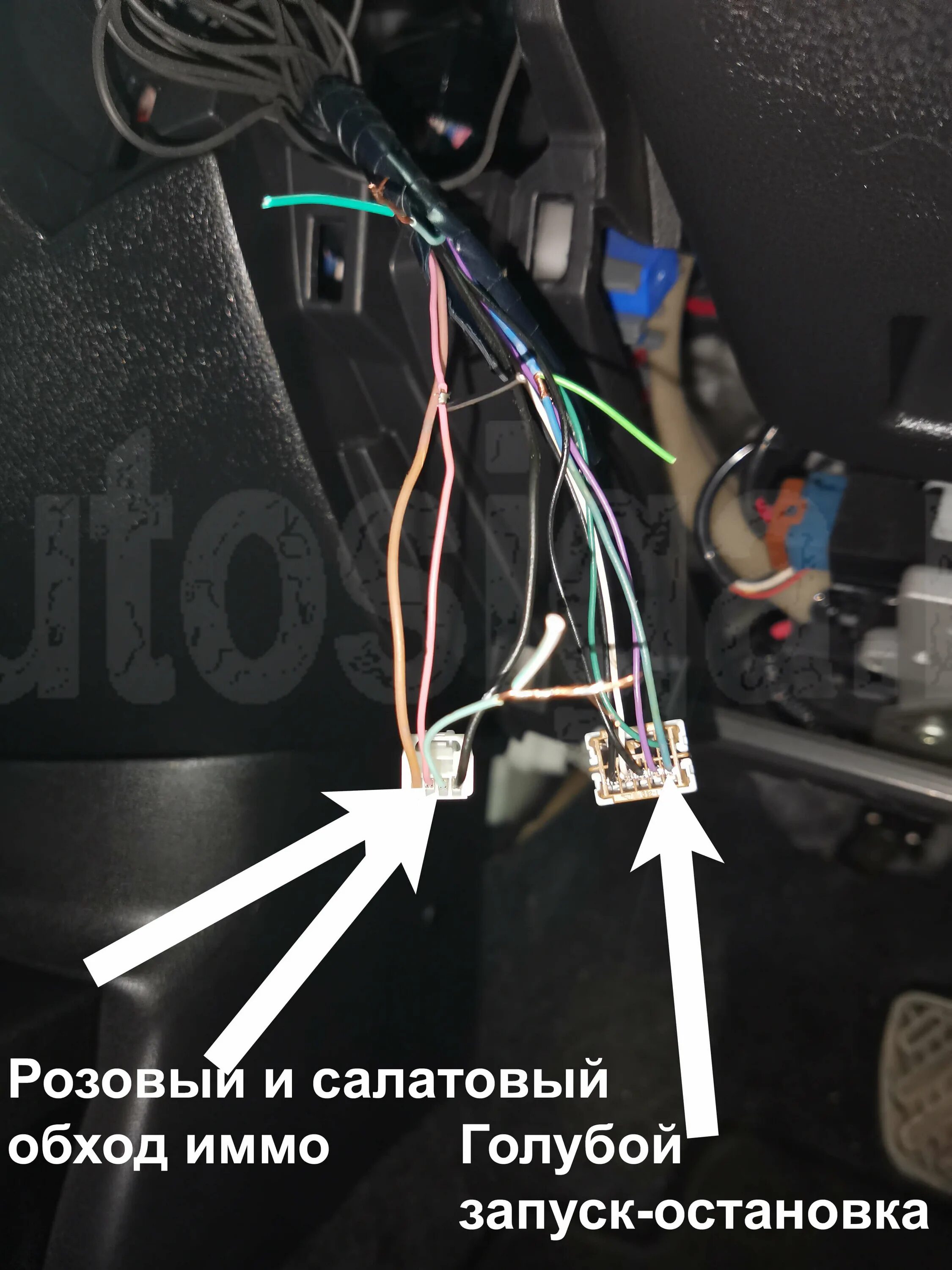 Ниссан куб точки подключения Точки подключения автосигнализации на Nissan Note