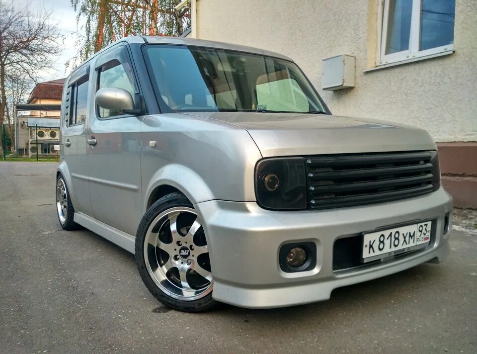 Ниссан куб тюнинг Винты, балка, рычаги и тд - Nissan Cube II, 1,4 л, 2003 года тюнинг DRIVE2