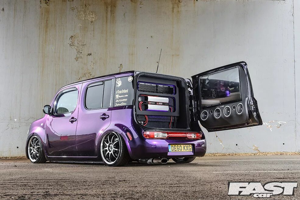 Ниссан куб тюнинг Nissan Cube Audio Car: From The Archive Fast Car