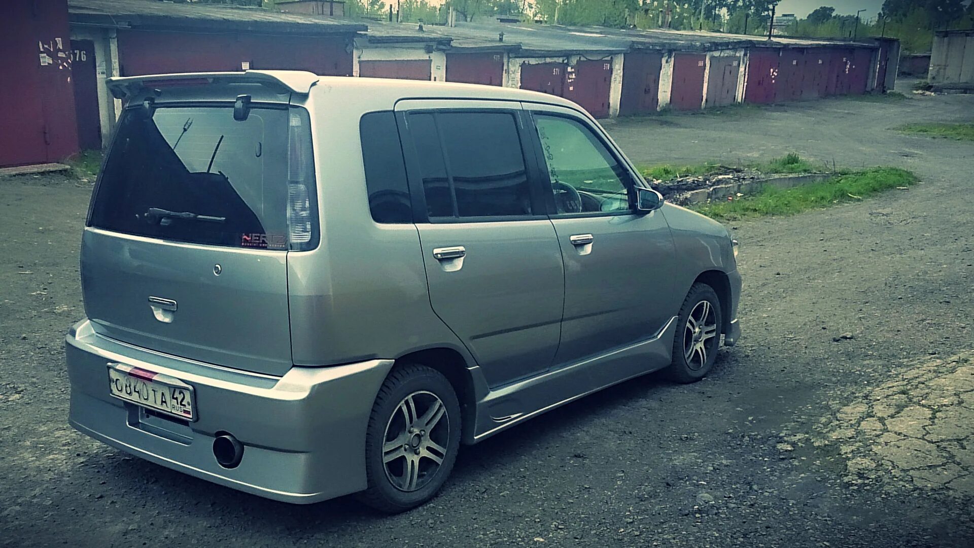 Ниссан куб z10 тюнинг Nissan Cube I 1.3 бензиновый 2000 Кубомонстр на DRIVE2