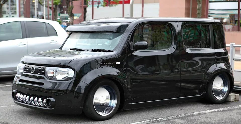 Ниссан куб z12 тюнинг Led Sled - Nissan Cube III, 1,5 л, 2009 года прикол DRIVE2