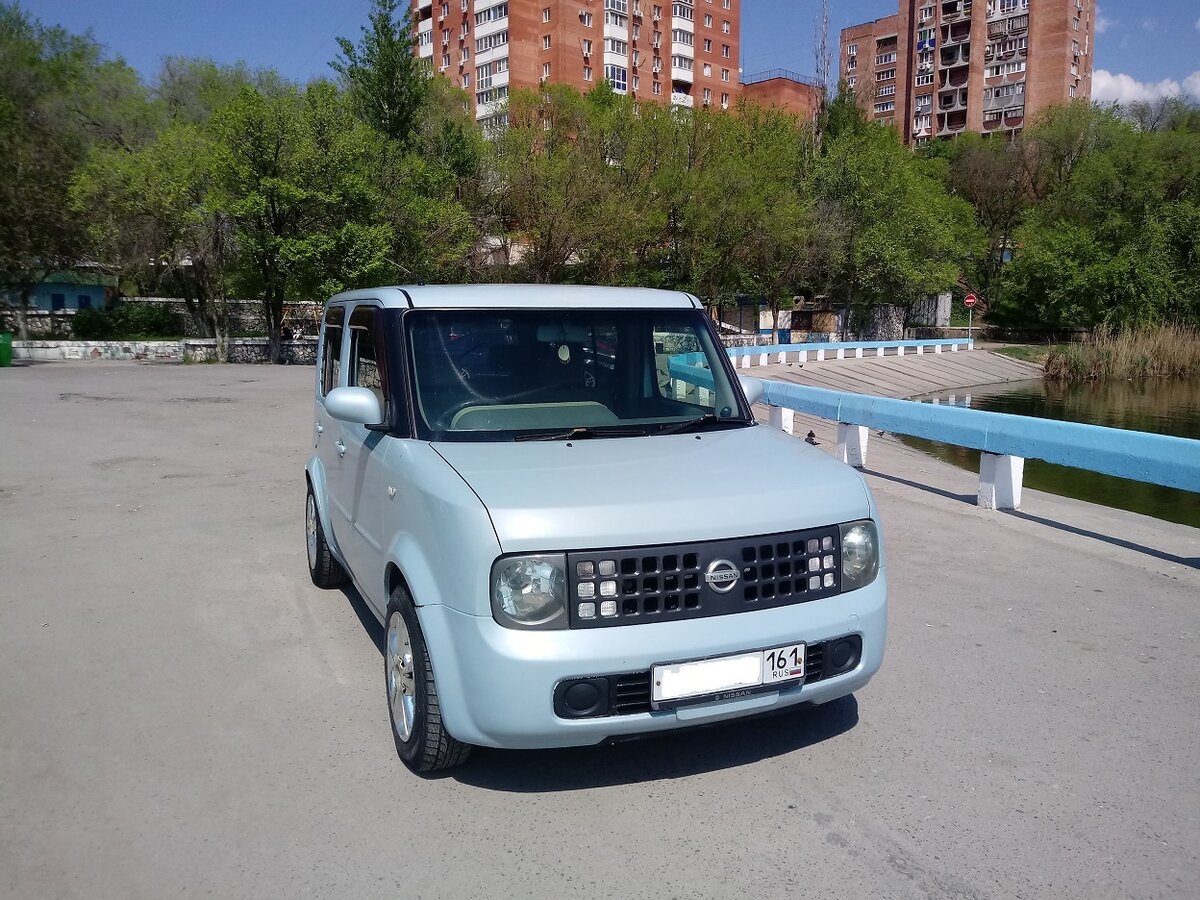 Ниссан куба фото Купить б/у Nissan Cube II (Z11) 1.4 AT (98 л.с.) бензин автомат в Ростове-на-Дон