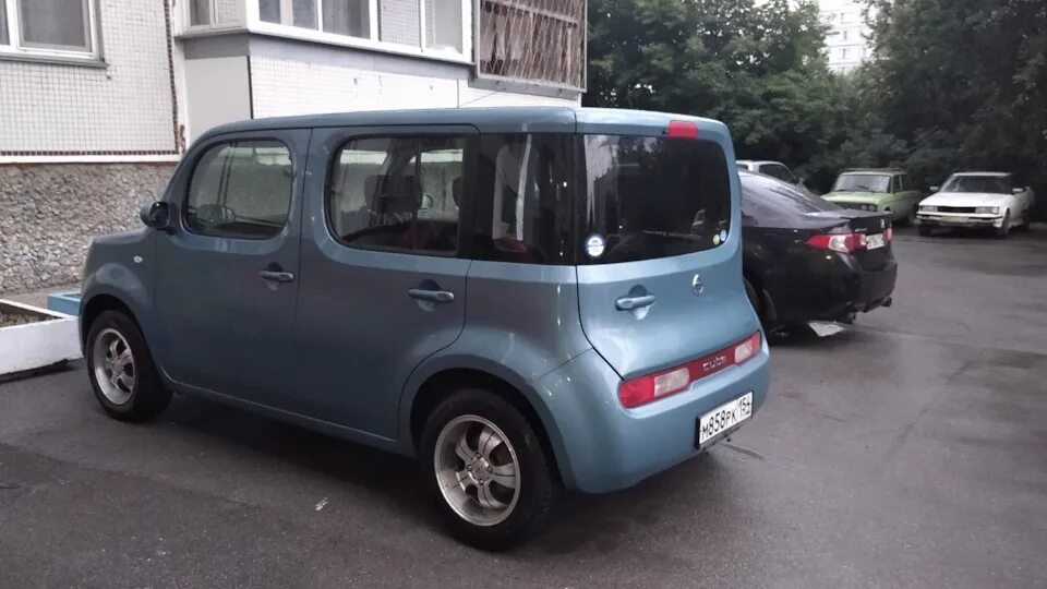 Ниссан куба фото Литьё на зиму. Нее, на лето! - Nissan Cube III, 1,5 л, 2009 года колёсные диски 