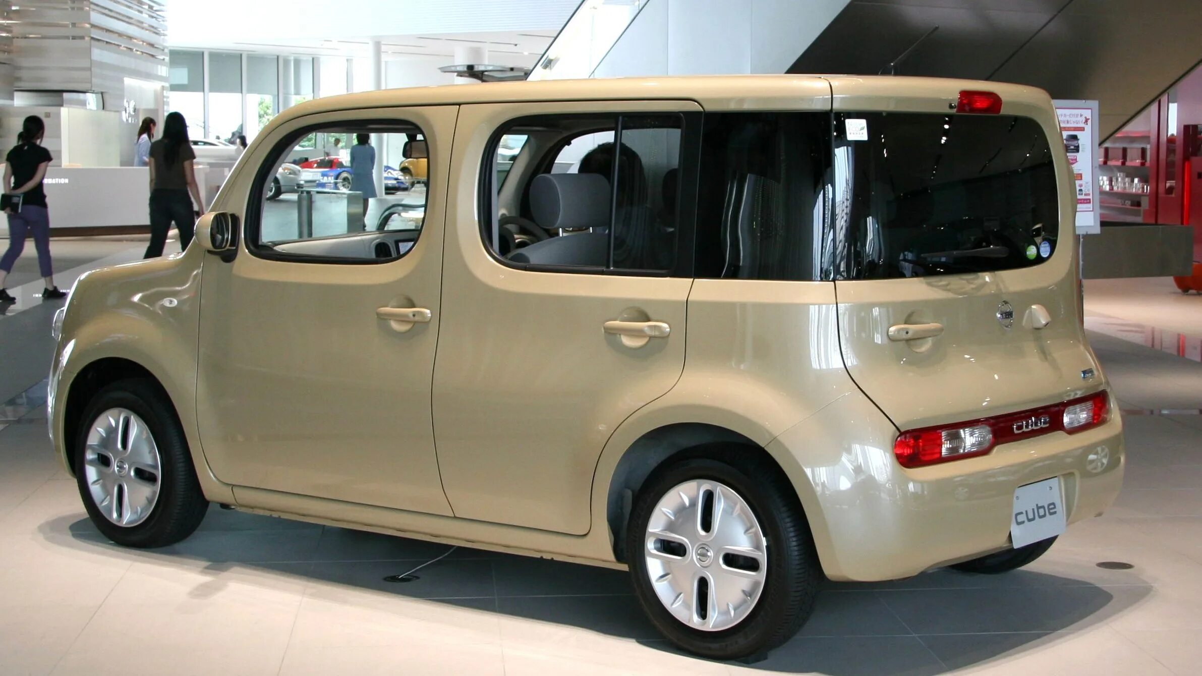 Ниссан куба фото File:NISSAN cube Z12 rear.jpg - Wikipedia