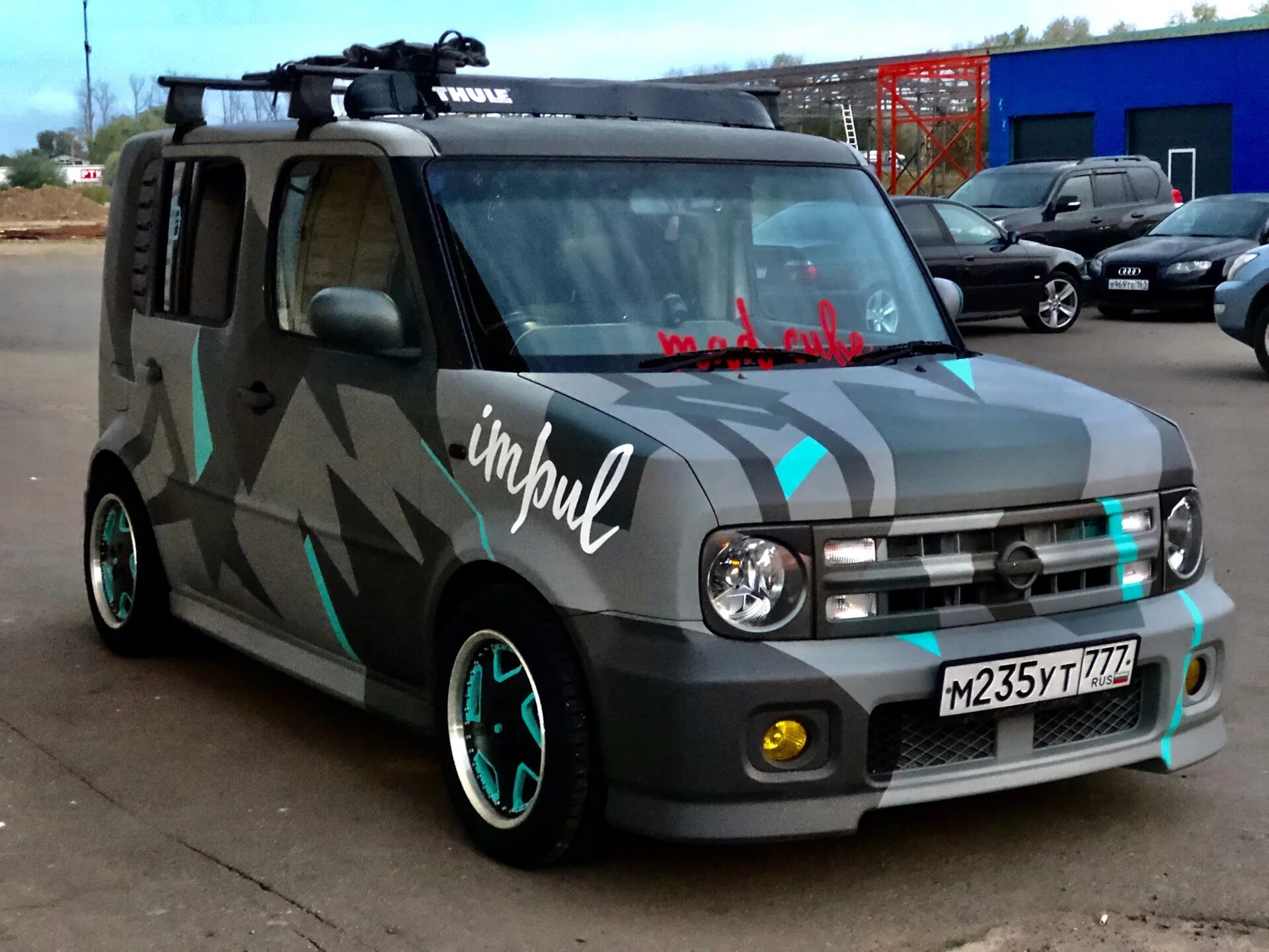 Ниссан кубе тюнинг Живее живых - Nissan Cube II, 1,4 л, 2002 года своими руками DRIVE2