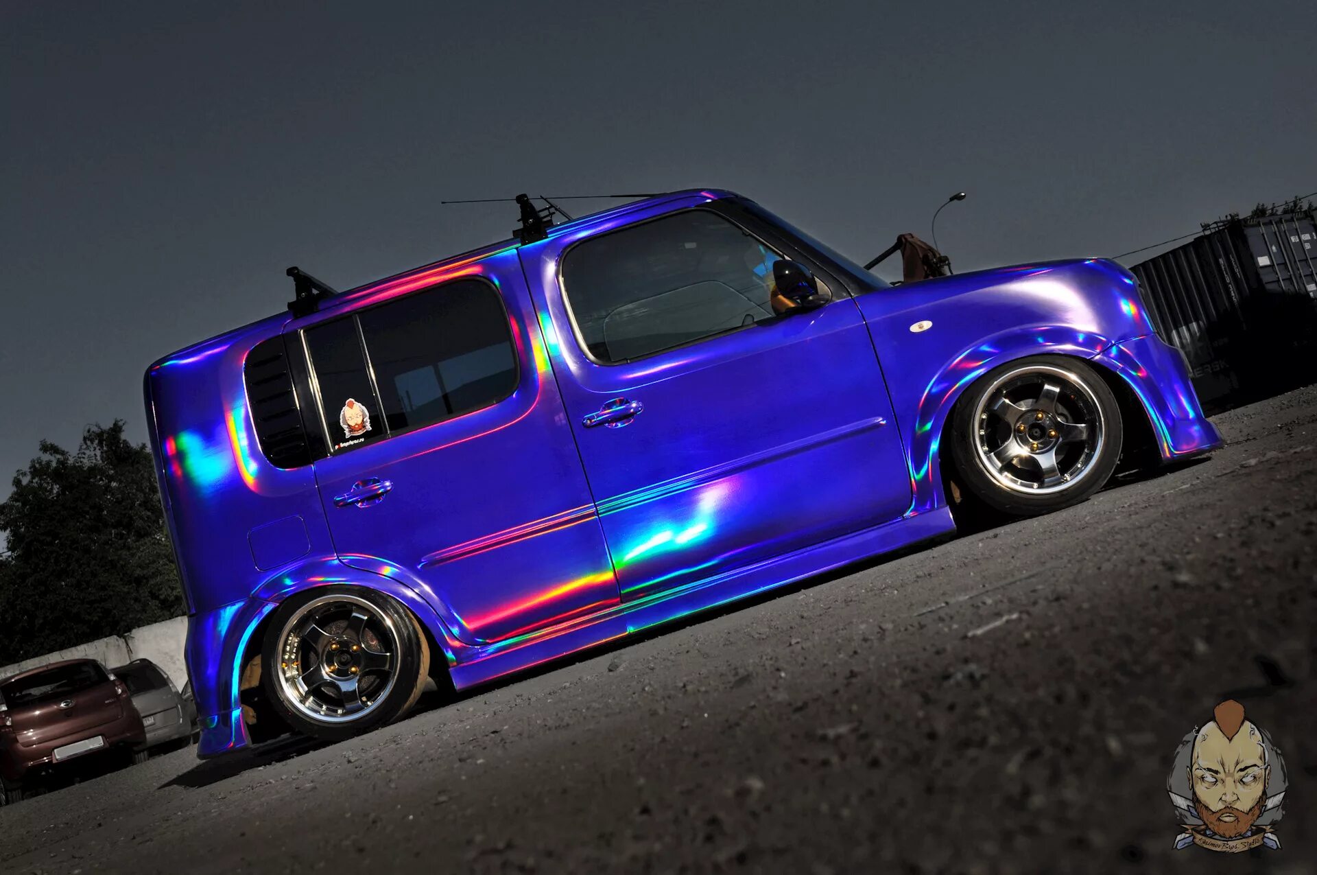 Ниссан кубе тюнинг Новая пленка от KarimovBros.Studio! - KarimovBros. Studio на DRIVE2