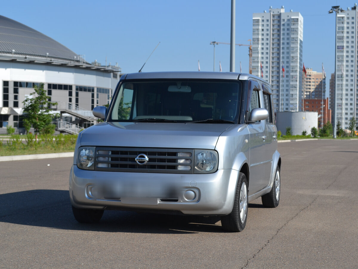 Ниссан кубик фото Купить б/у Nissan Cube II (Z11) Cubic 1.4 CVT (98 л.с.) бензин вариатор в Красно