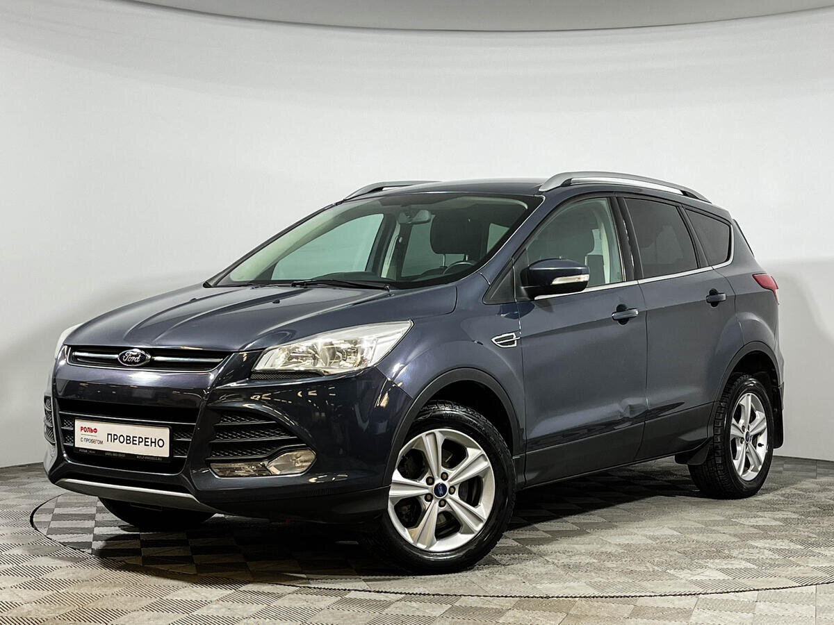 Ниссан куга фото Купить б/у Ford Kuga II 1.6 AT (150 л.с.) 4WD бензин автомат в Москве: серый Фор