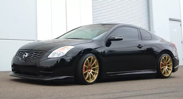 Ниссан купе тюнинг Nissan Altima 2DR 7 Piece Full Body Kit 08 09 - GT Concept http://www.carbodykit