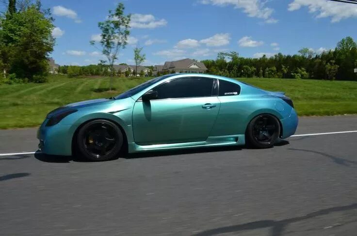 Ниссан купе тюнинг Full Wrap - Color changing Vinyl - Video Coming Soon - Build Nissan altima coupe