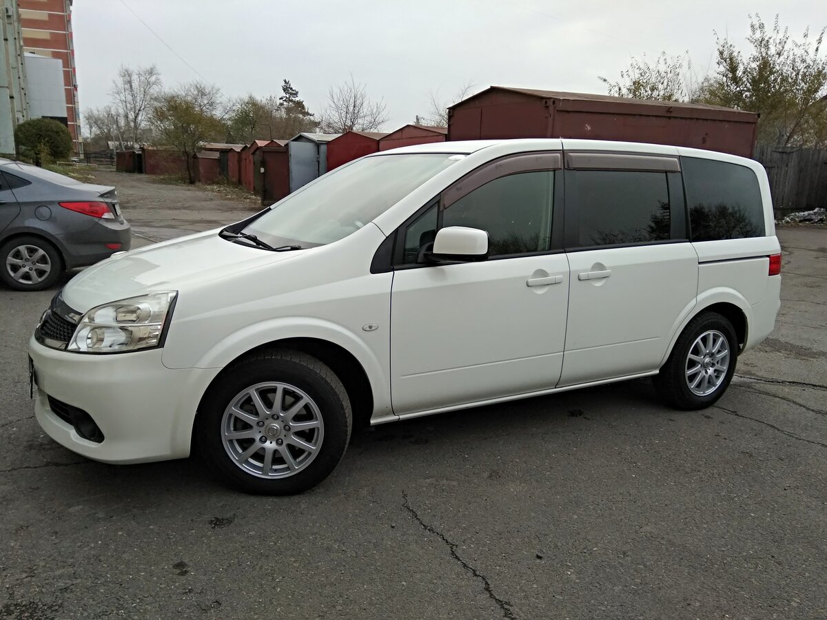 Ниссан лафеста фото Купить б/у Nissan Lafesta I 2.0 CVT (137 л.с.) бензин вариатор в Абакане: белый 