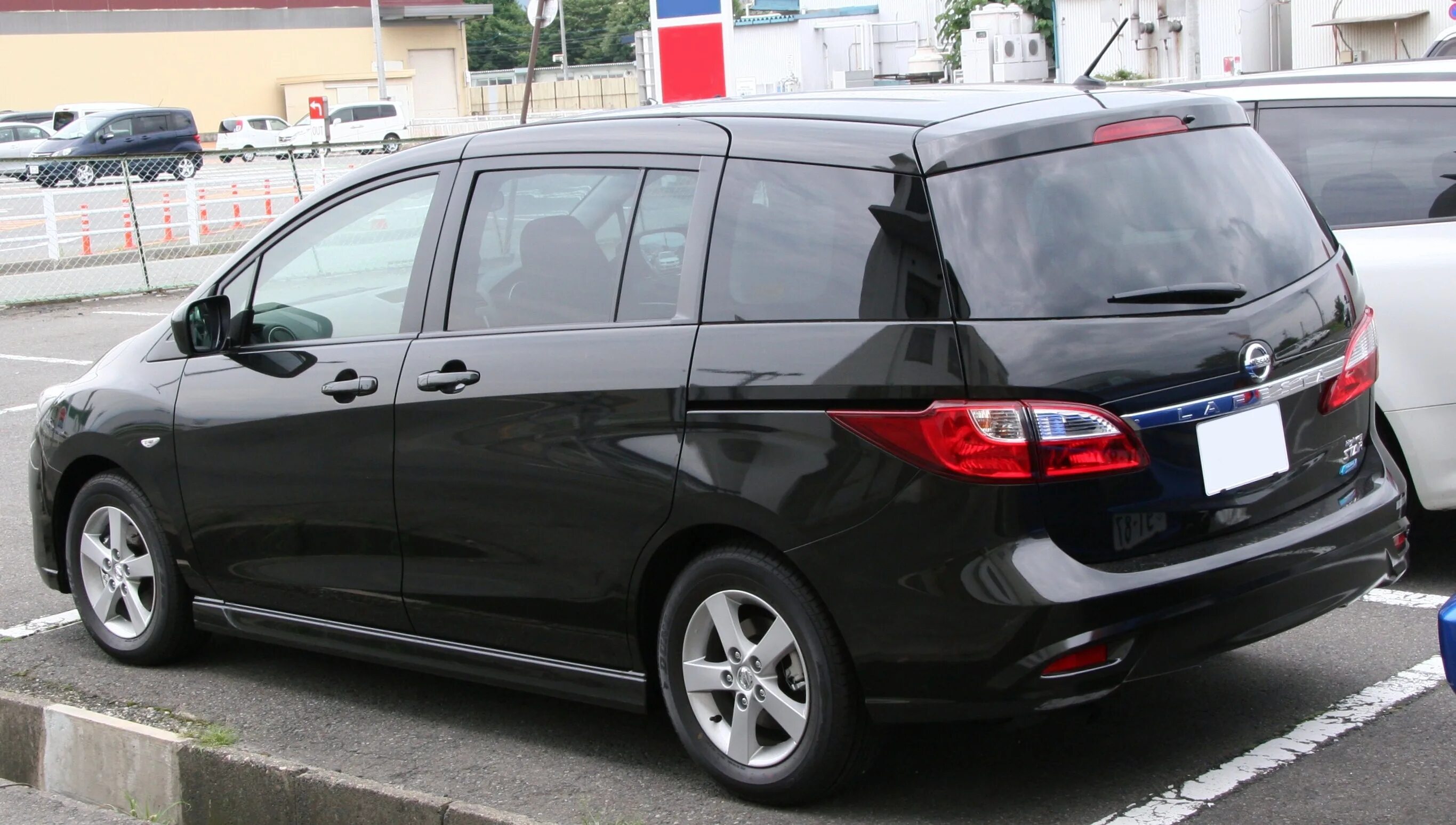 Ниссан лафеста фото File:2nd generation NISSAN LAFESTA Highway STAR rear.jpg - Wikipedia
