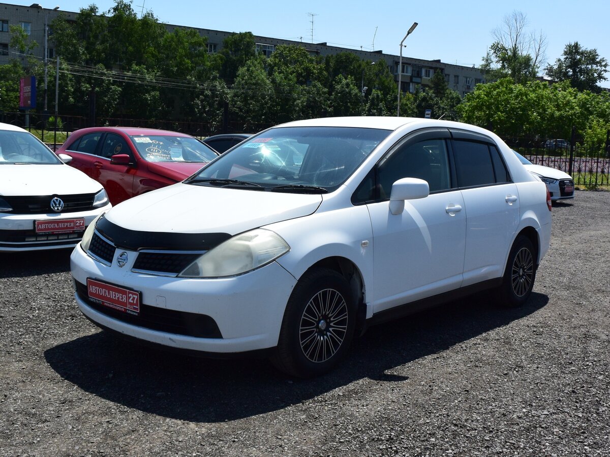 Ниссан латио фото Купить б/у Nissan Tiida I Latio 1.5 AT (109 л.с.) 4WD бензин автомат в Хабаровск