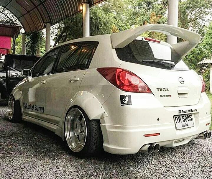 Ниссан латио тюнинг Фендеры часть 1 - Nissan Tiida (1G), 1,6 л, 2012 года стайлинг DRIVE2