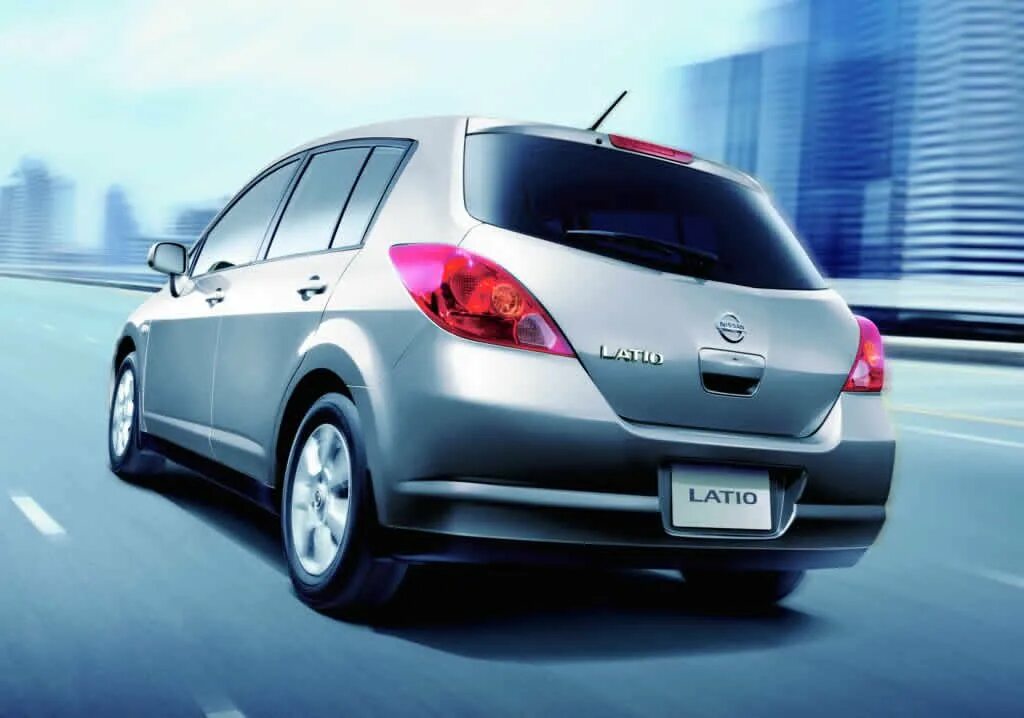 Ниссан латио тюнинг Nissan latio Sarma-Auto.ru