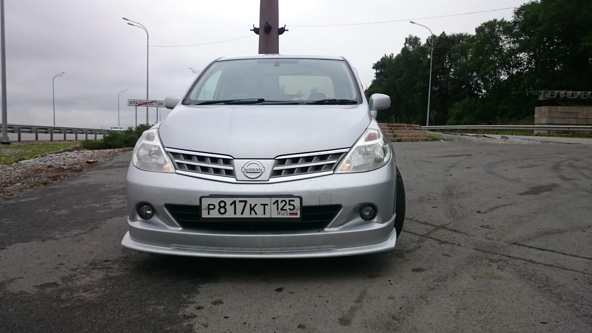 Ниссан латио тюнинг Установка обвеса Nismo на седан ч.2. - Nissan Tiida (1G), 1,5 л, 2009 года стайл
