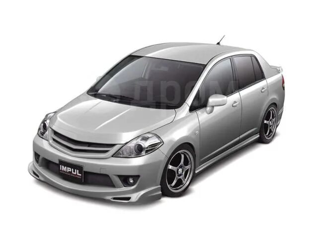 Ниссан латио тюнинг Купить Оригинал Impul передний бампер Nissan Tiida C11 / Latio в Южно-Сахалинске