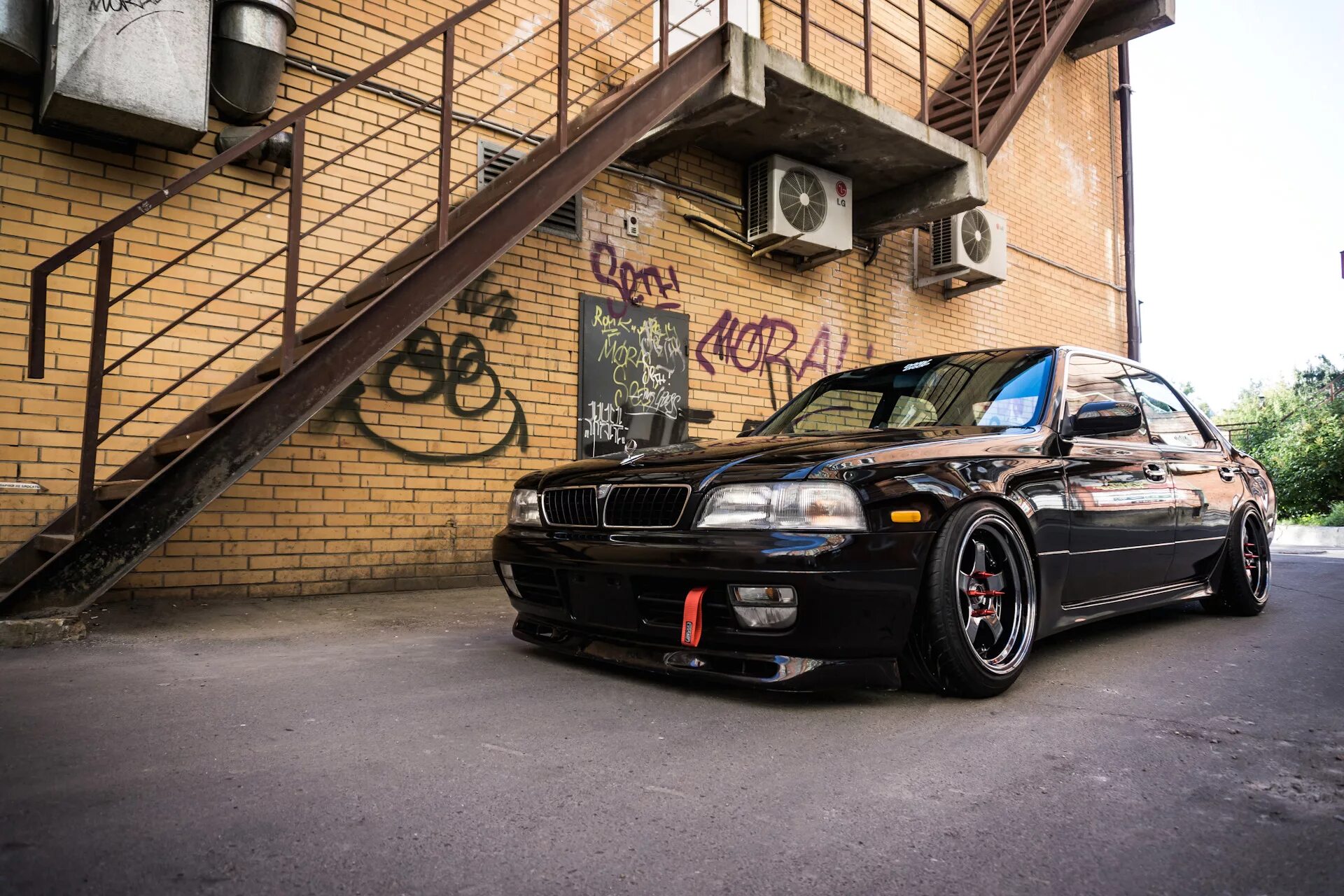 Ниссан лаурель 34 тюнинг Фотосет под закрытие сезона - Nissan Laurel (C34), 2 л, 1994 года фотография DRI
