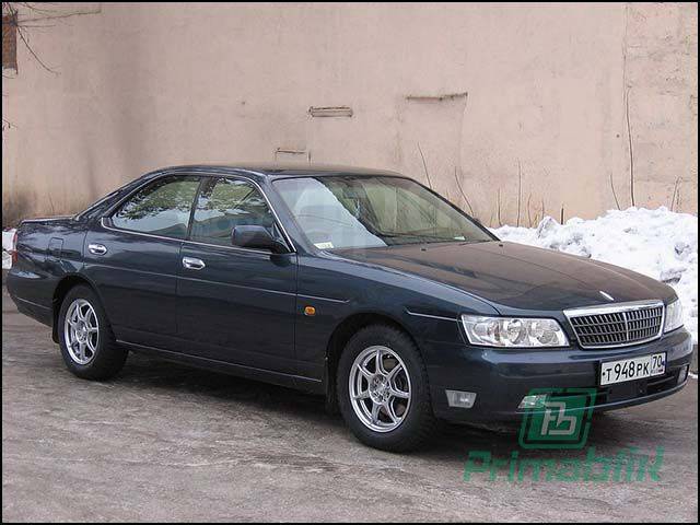 Ниссан лаурель фото Купить Лобовое стекло Nissan Laurel 1997-2002 (C35) (Зеленоватый оттенок, Синяя 