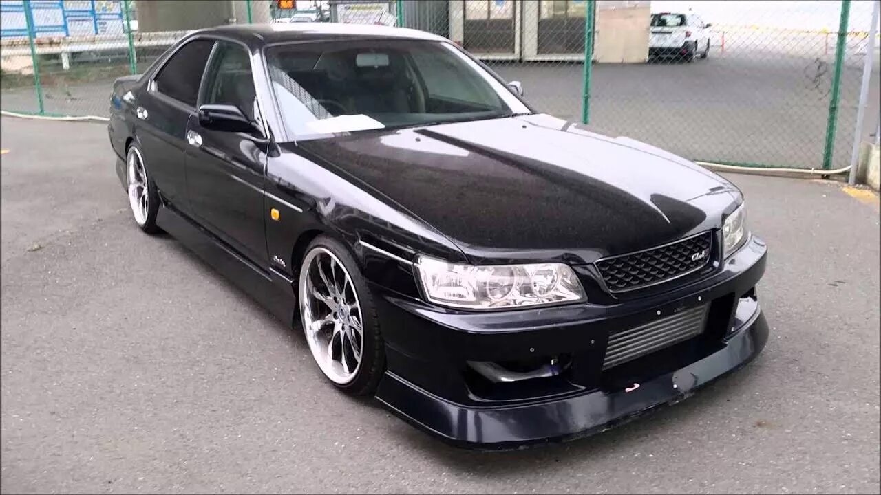 Ниссан лаурель тюнинг 2000 Nissan Laurel RB25DET Flatoutimports.com - YouTube