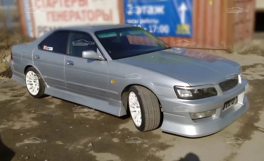 Ниссан лаурель тюнинг Реснички накладки на фары для Nissan Laurel Club s HC35 1997-2002 Ниссан Лаурель