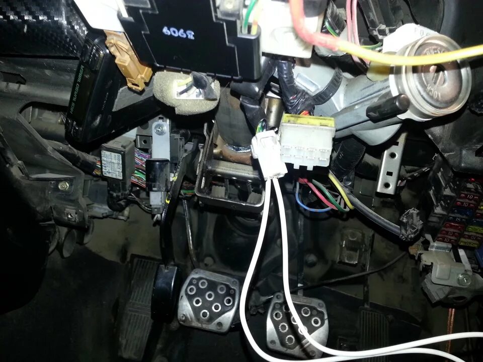 Ниссан либерти точки подключения сигнализации как стать электриком купив 33 скай" часть 1 (установка автосигнализации) - Nissa