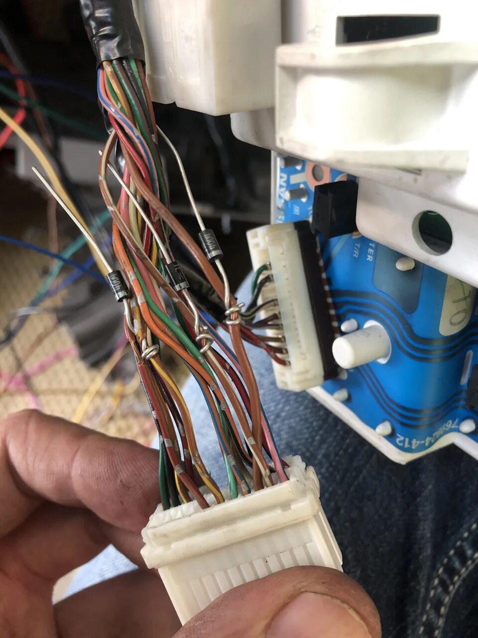 Ниссан либерти точки подключения сигнализации Установка Starline S96 - Nissan Liberty, 2 л, 2002 года своими руками DRIVE2