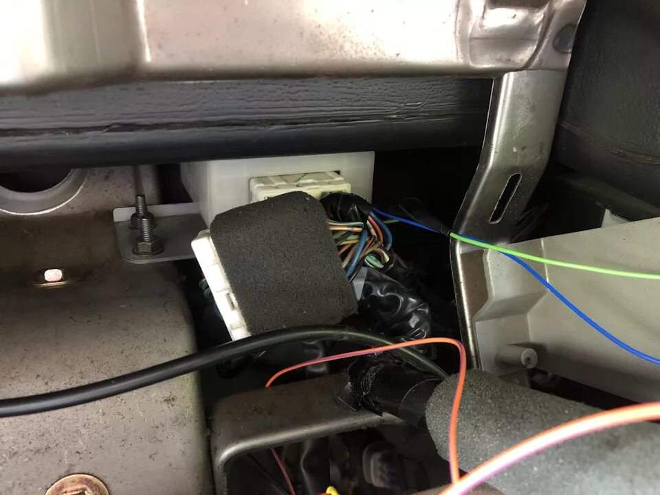 Ниссан либерти точки подключения сигнализации Установка Starline S96 - Nissan Liberty, 2 л, 2002 года своими руками DRIVE2