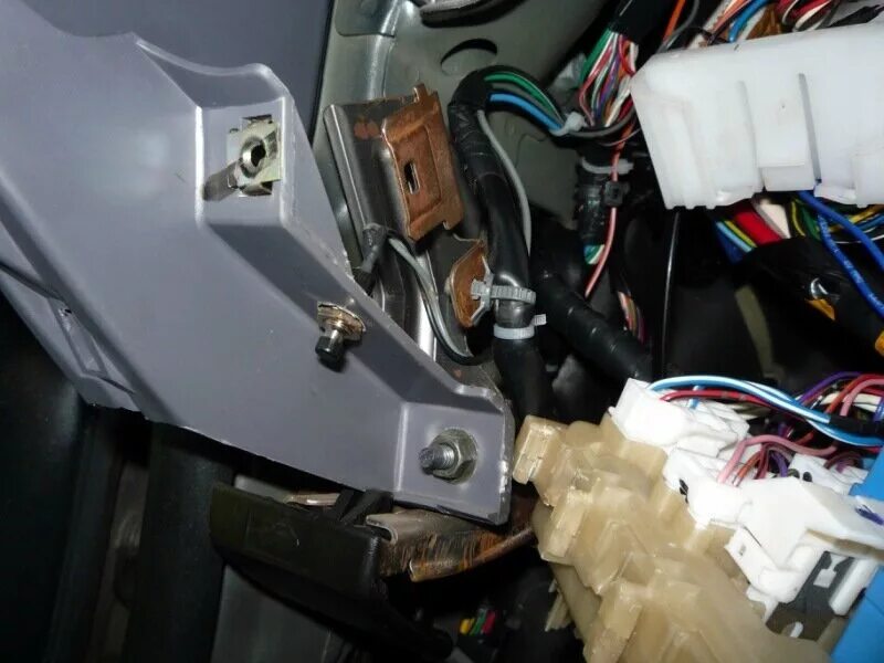 Ниссан либерти точки подключения сигнализации Установка сигнализации StarLine A91 (B9) на Almera N16 (рекомендации, Фотоотчет)