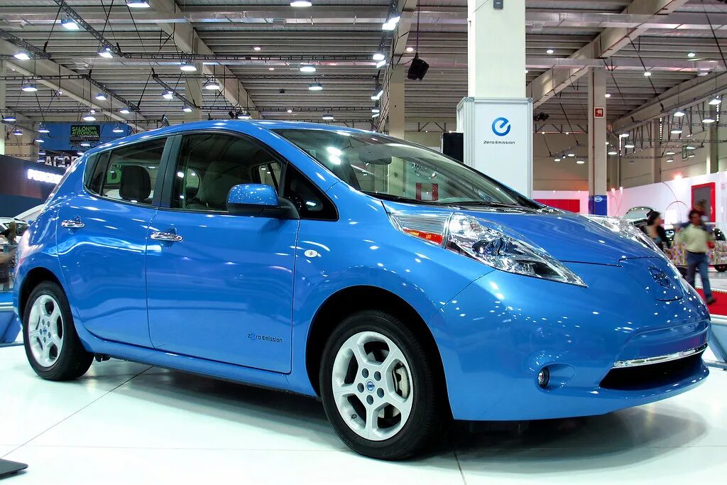 Ниссан лиф фото Nissan Leaf EV 2010 RL GNZLZ Flickr
