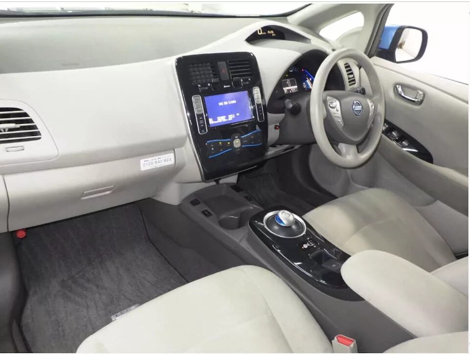 Ниссан лиф фото салона Фото с аукциона - Nissan Leaf (1G), 2011 года покупка машины DRIVE2